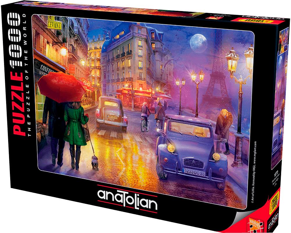 Lilia: París de Noche: Rompecabezas de 1000 piezas Anatolian