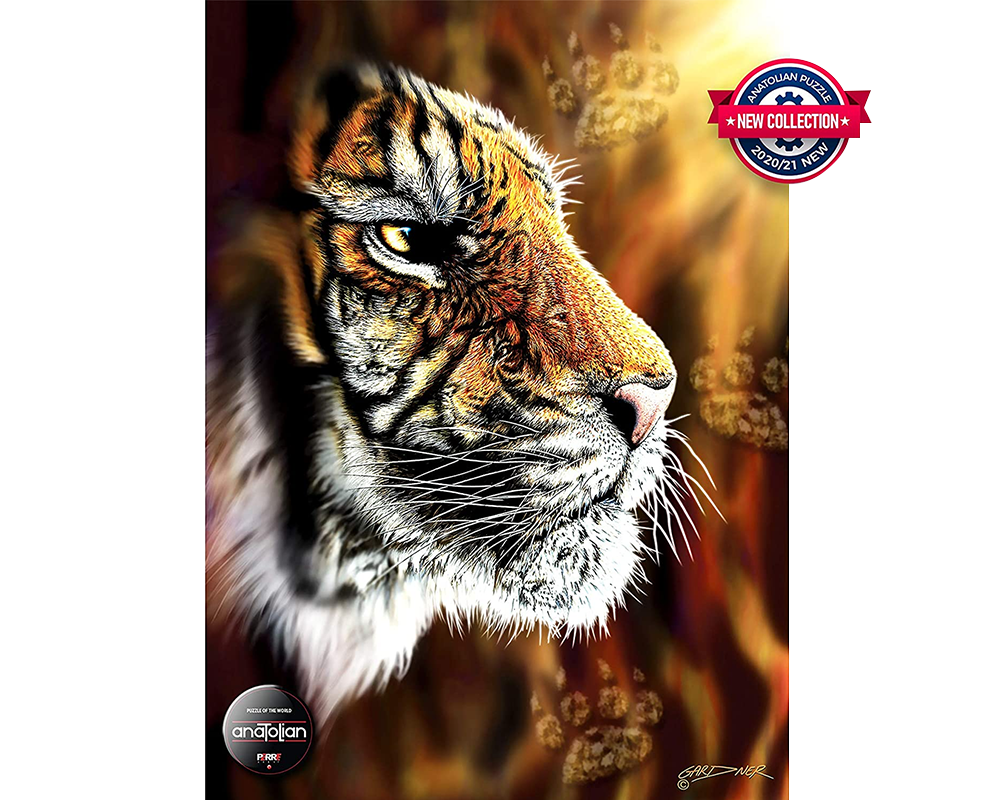 Tigre: Rompecabezas 1000 Piezas Anatolian