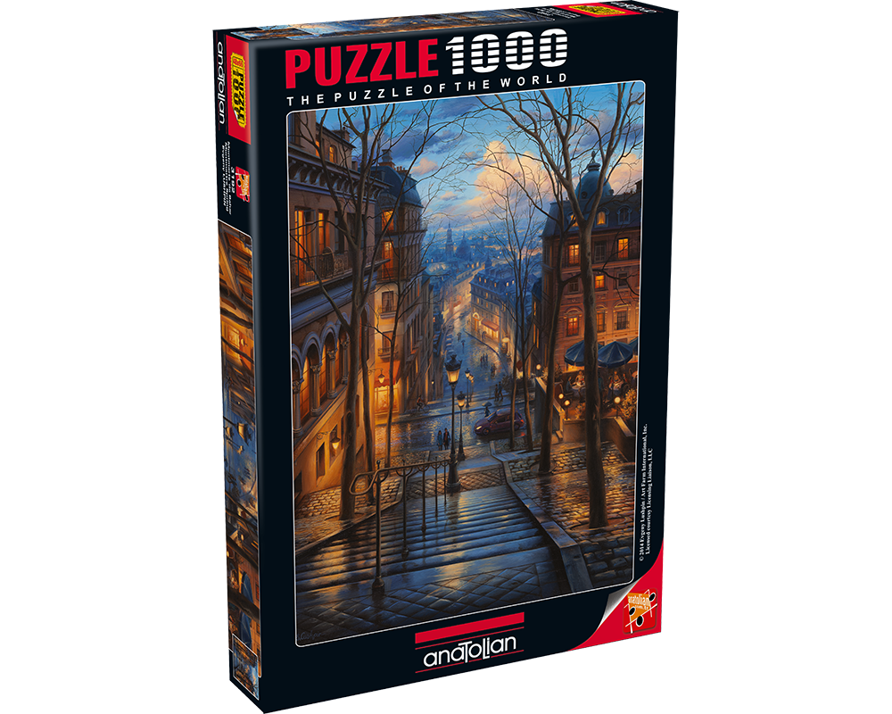 Montmartre, París: Rompecabezas 1000 Piezas Anatolian