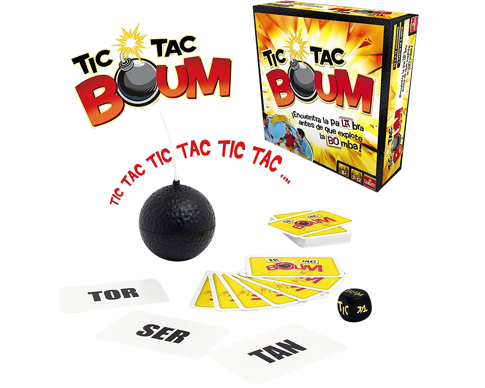 Tic Tac boum contenido
