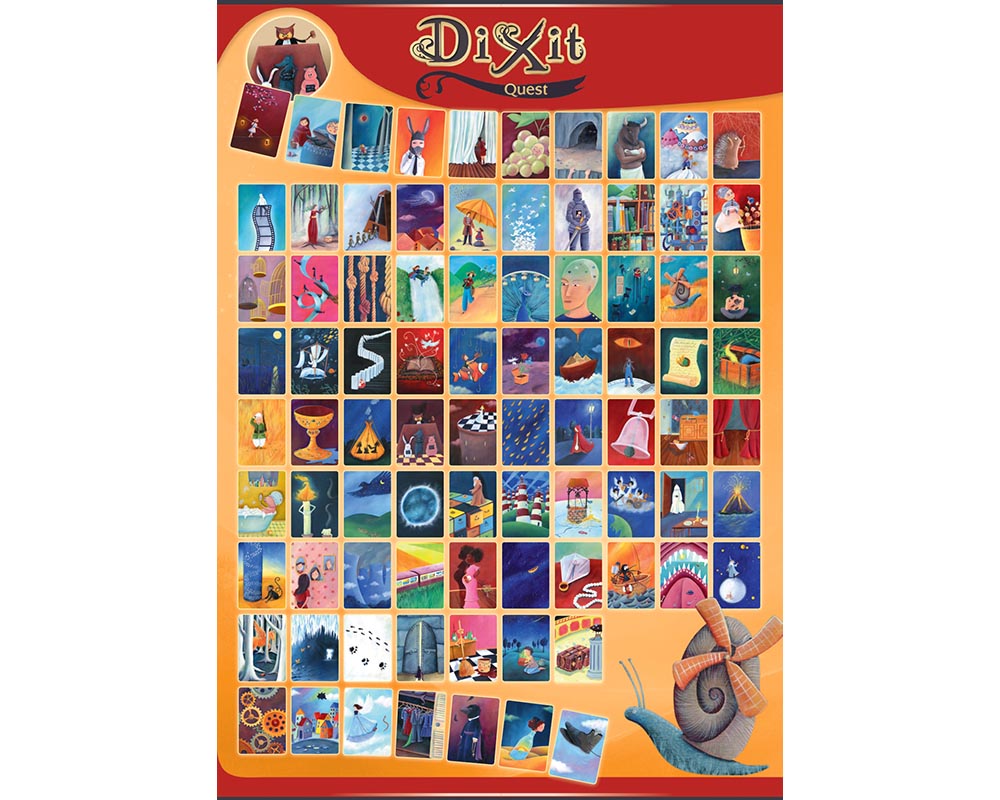 Dixit Quest Extensión Juego de Mesa en Español. Asmodee