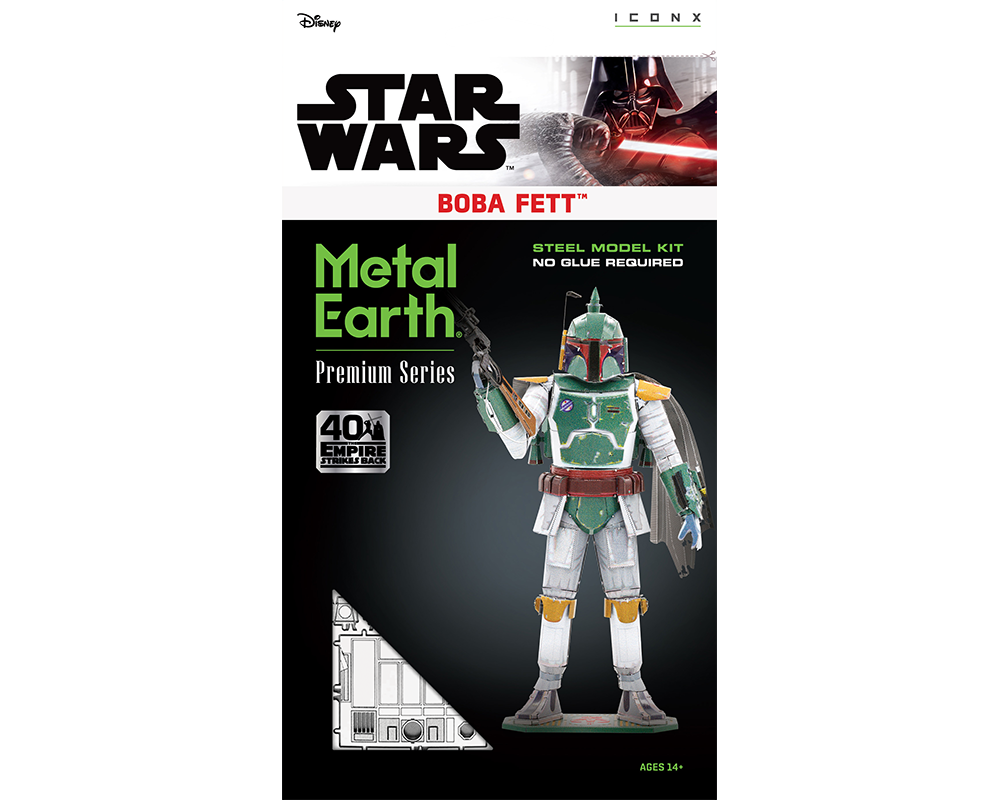 Star Wars - Boba Fett: Rompecabezas Metálico 3D Fascinations