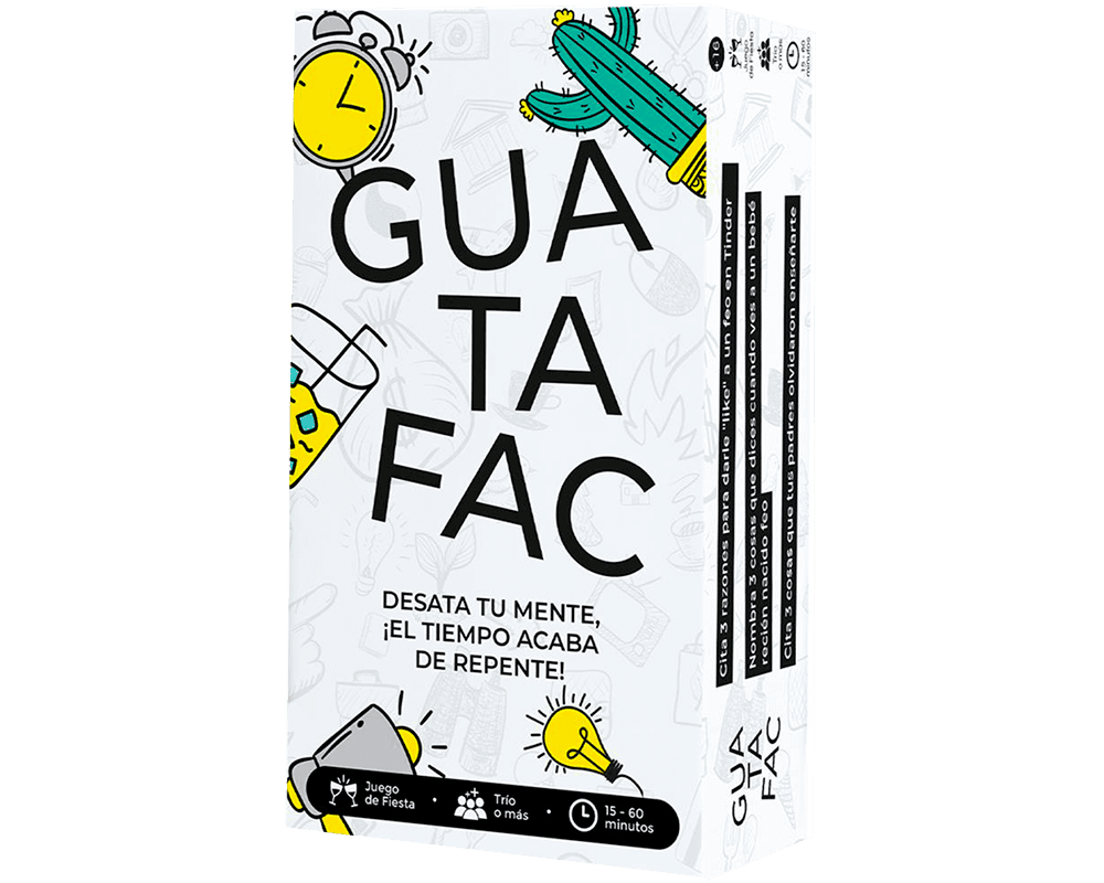 Guatafac: Juego de Mesa Asmodee (18+)