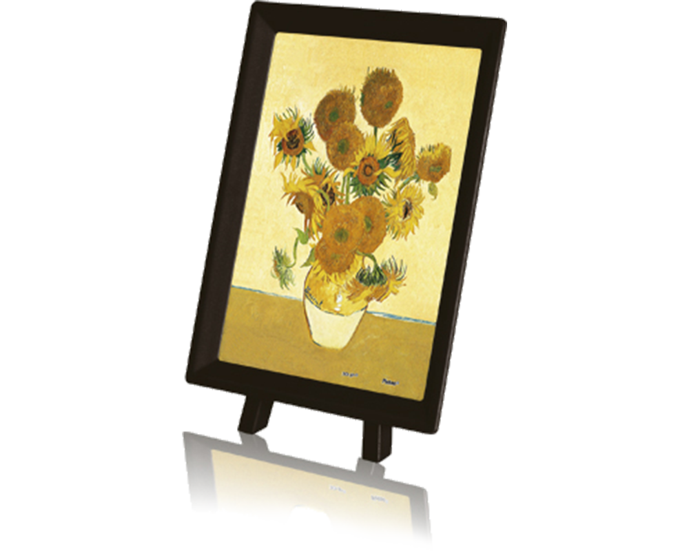 Girasoles - Van Gogh: Rompecabezas de Arte 150 Piezas Miniatura PieceRelax