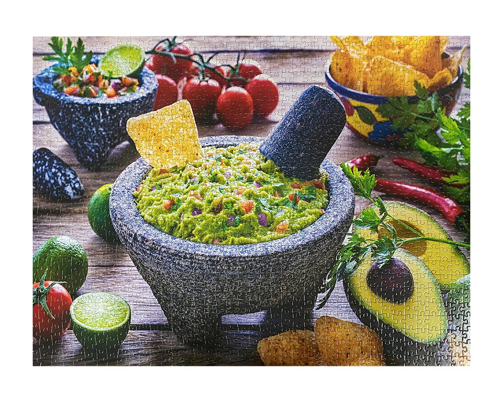 Viva México Guacamole Rompecabezas 1000 Piezas Anatolian