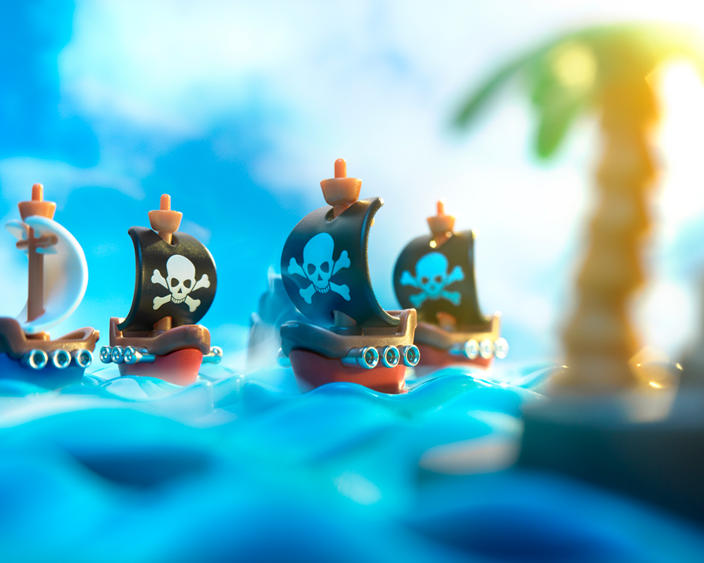 Batalla Pirata: Juego de Lógica Smart Games ®