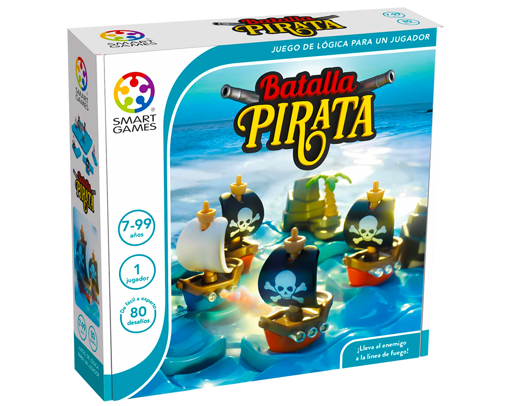Batalla Pirata: Juego de Lógica Smart Games ®