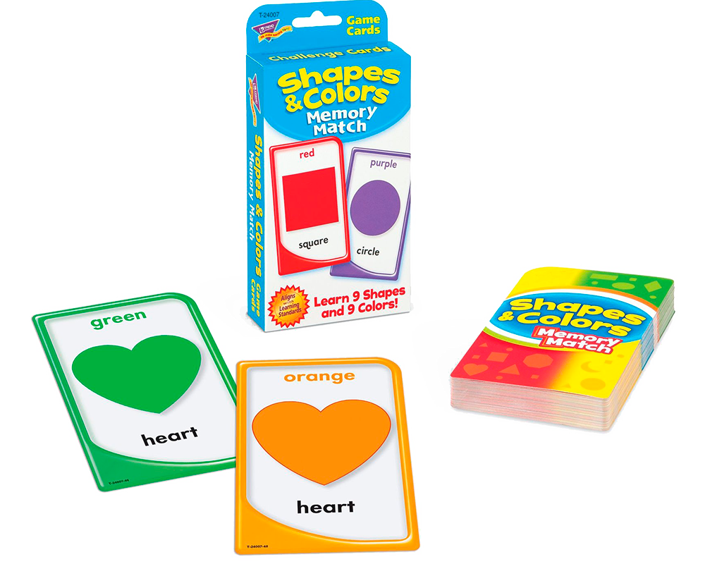 Juego de Bolsillo Colores y Formas en Inglés Trend