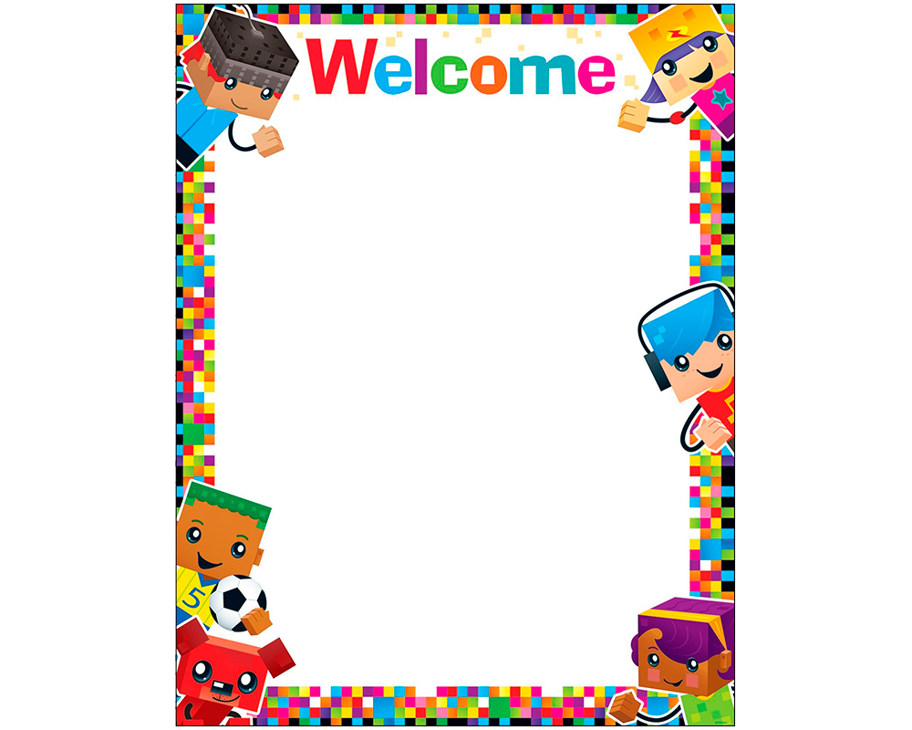 Lámina Educativa Niños Trend BlockStars!® Trend