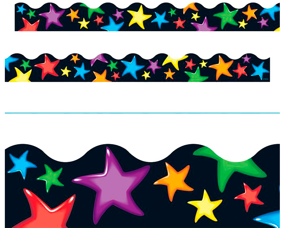 Cenefas Estrellas de Gel. Trend Inc