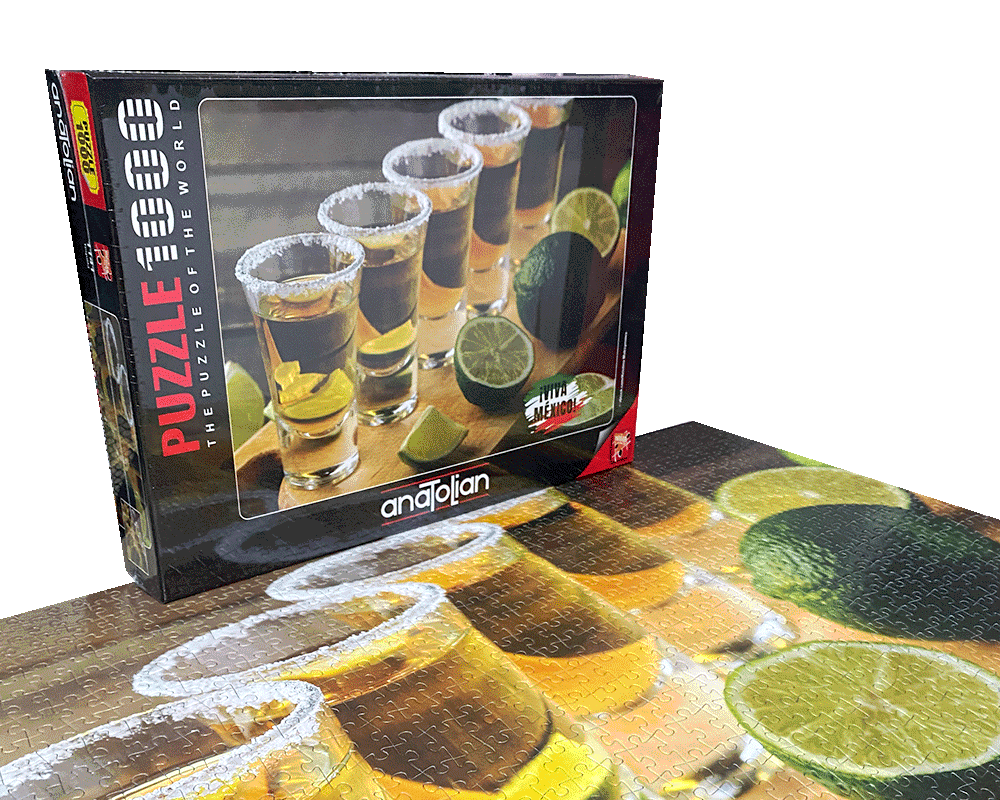 Viva México Tequila Rompecabezas 1000 Piezas Anatolian
