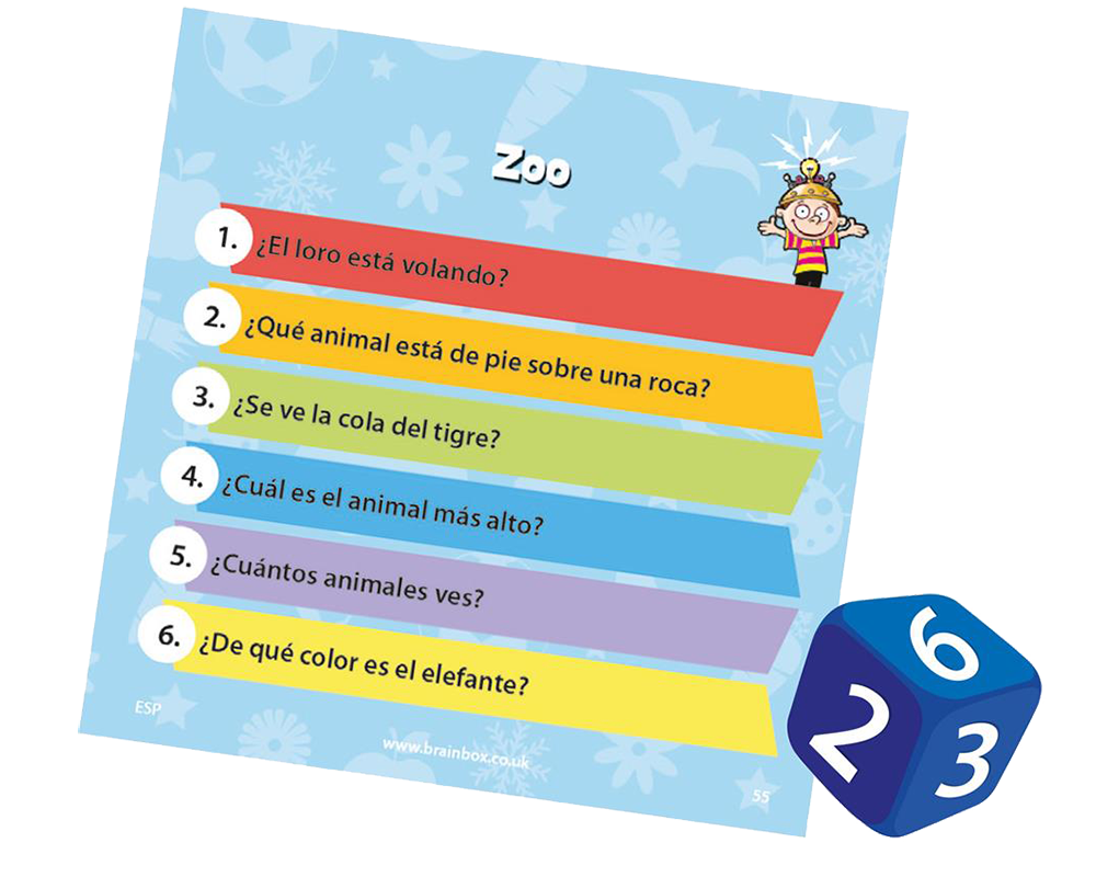 Brainbox Imágenes: Juego de Mesa en Español. Asmodee