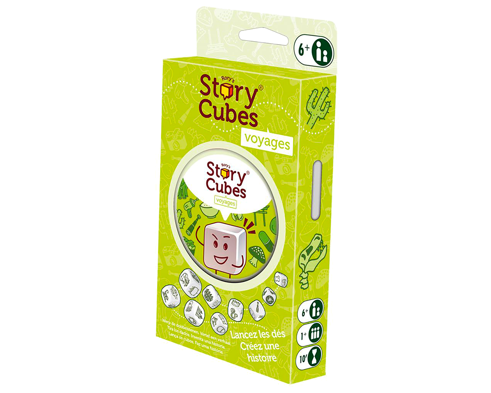 Asmodee, Rory's Story Cubes Eco Blister Original, Family Dice Game, Ages  6+