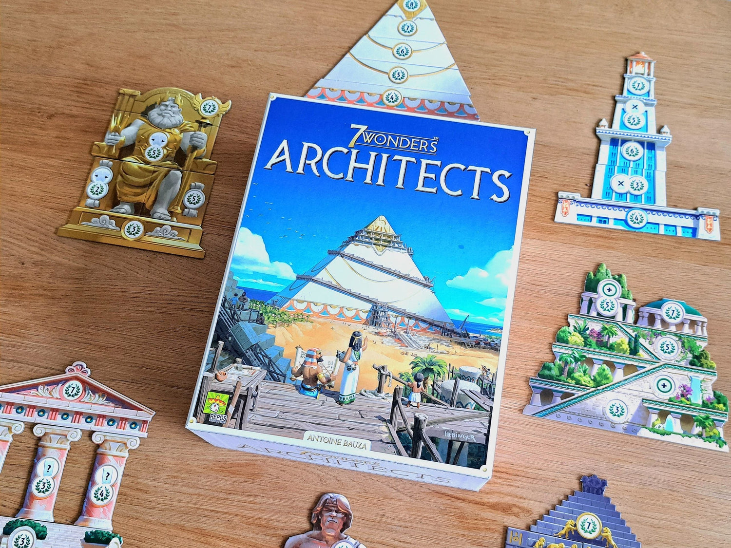 ¡Que empiece la construcción! Pon a prueba tu ingenio con 7 Wonders Architects