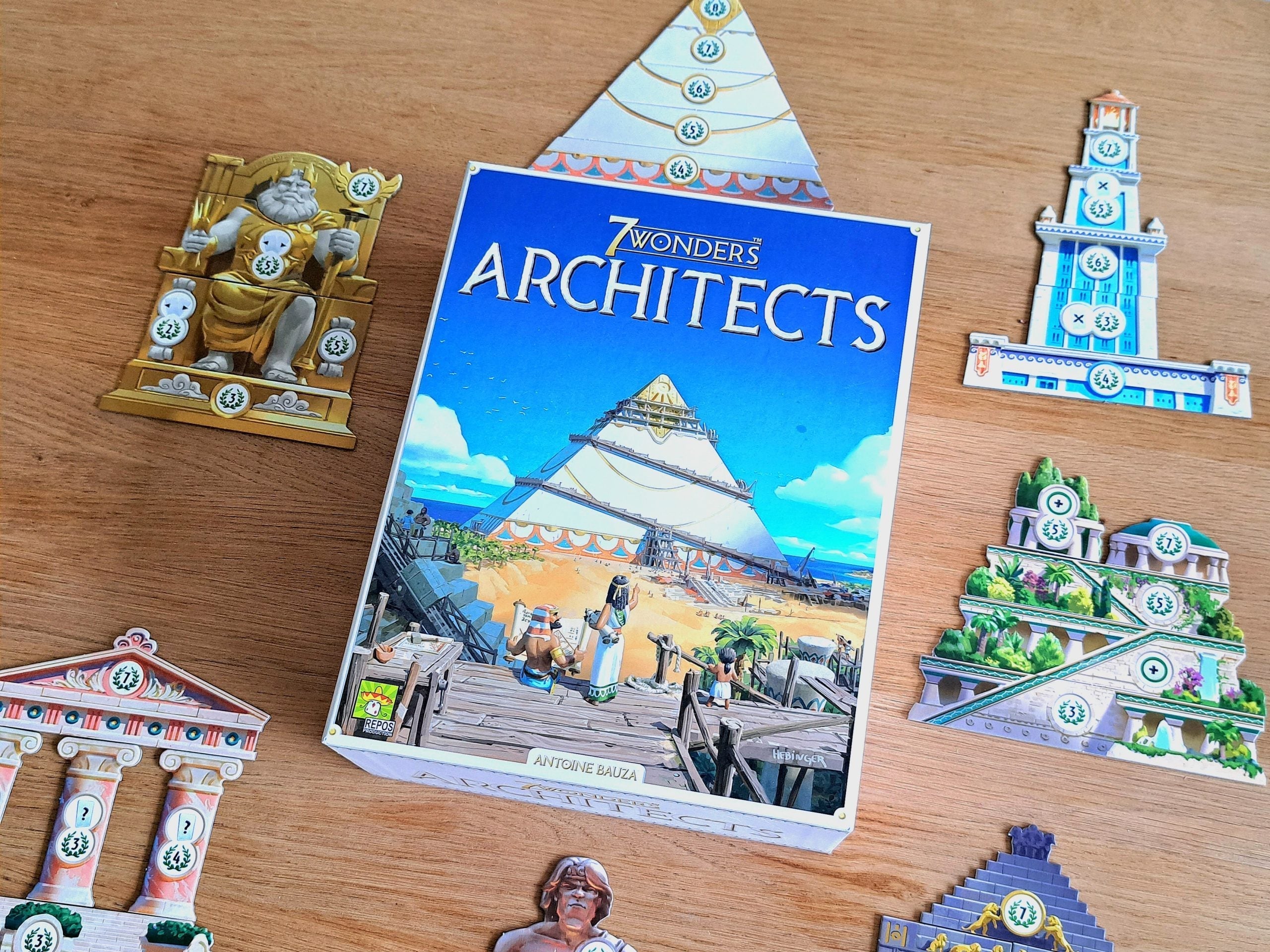 ¡Que empiece la construcción! Pon a prueba tu ingenio con 7 Wonders Architects