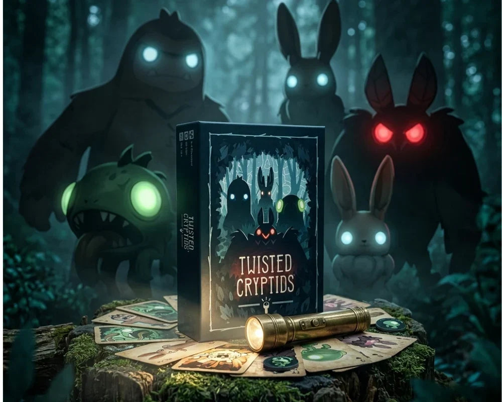Twisted Cryptids - El divertido juego donde los monstruos se esconden