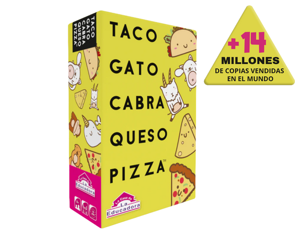 Caja del juego Taco, Gato, Cabra, Queso, Pizza