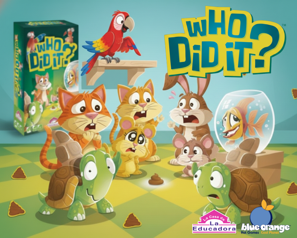 Who Did It? Juego de Mesa Blue Orange