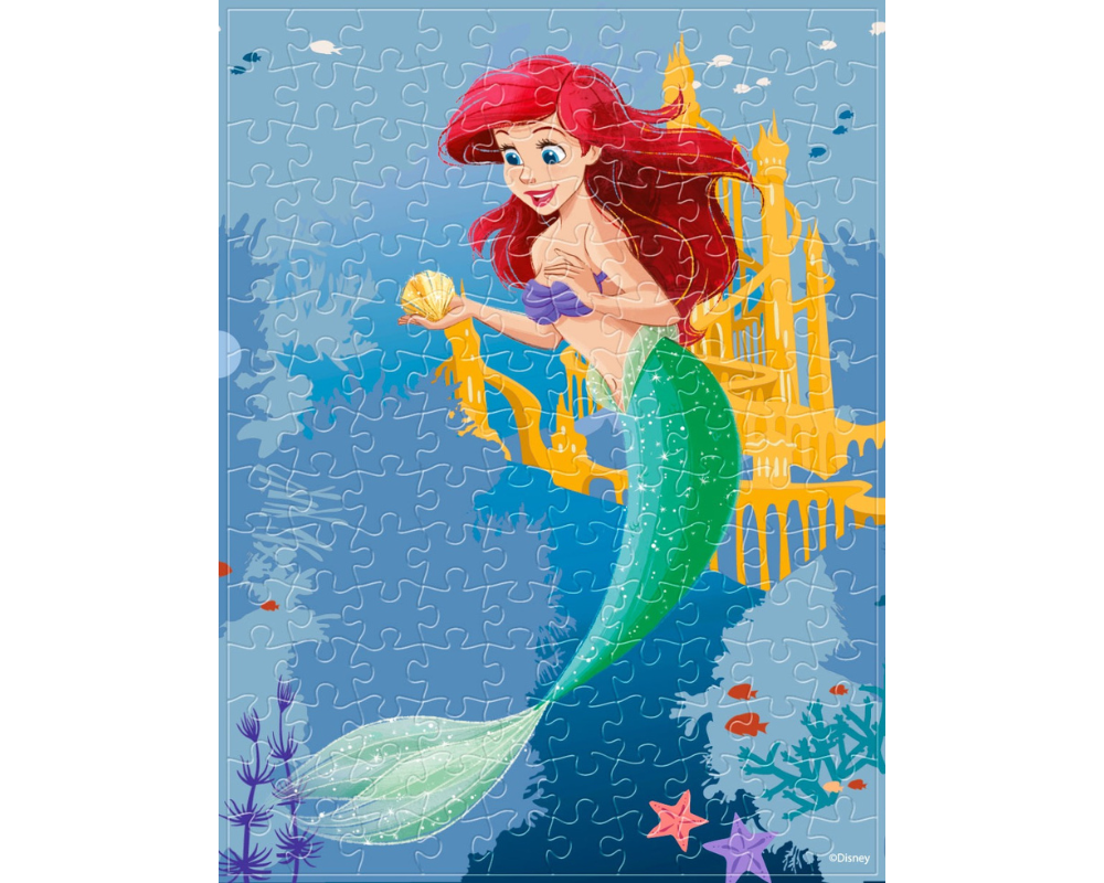 Rompecabezas Miniatura La Sirenita 150 Piezas de Plástico Disney