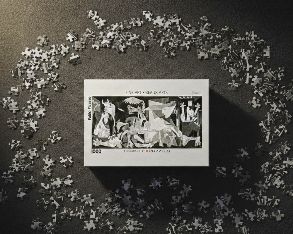 Pablo Picasso - Guernica Rompecabezas de Arte 1000 piezas Eurographics