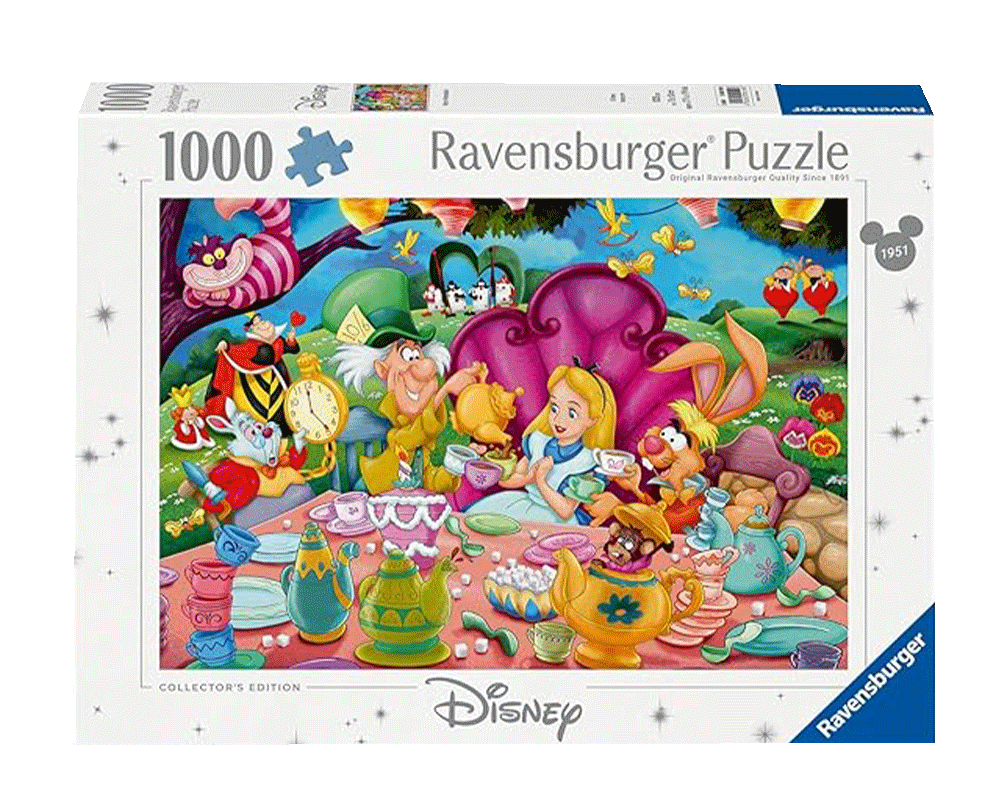 Alicia en el País de las Maravillas: Rompecabezas 1000 Piezas Disney Ravensburger