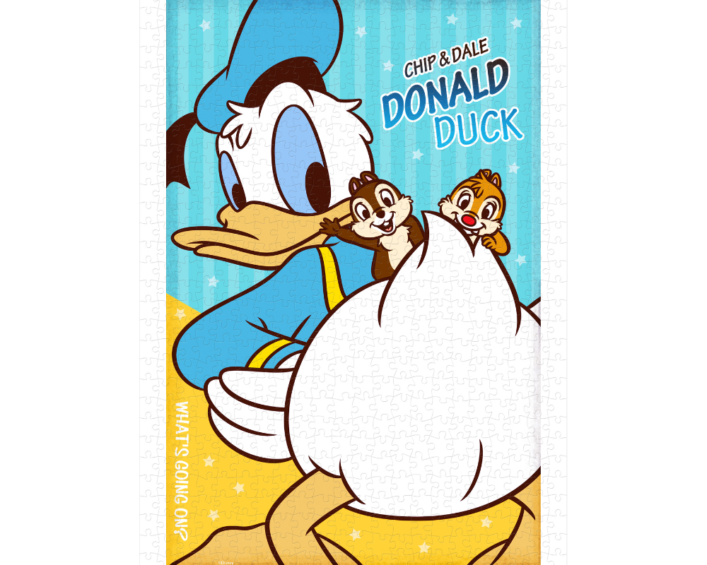 Rompecabezas Donald, Chip y Dale 600 Piezas de Plástico Disney