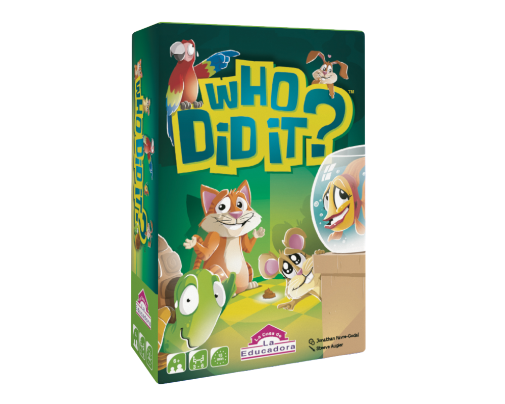 Who Did It? Juego de Mesa Blue Orange