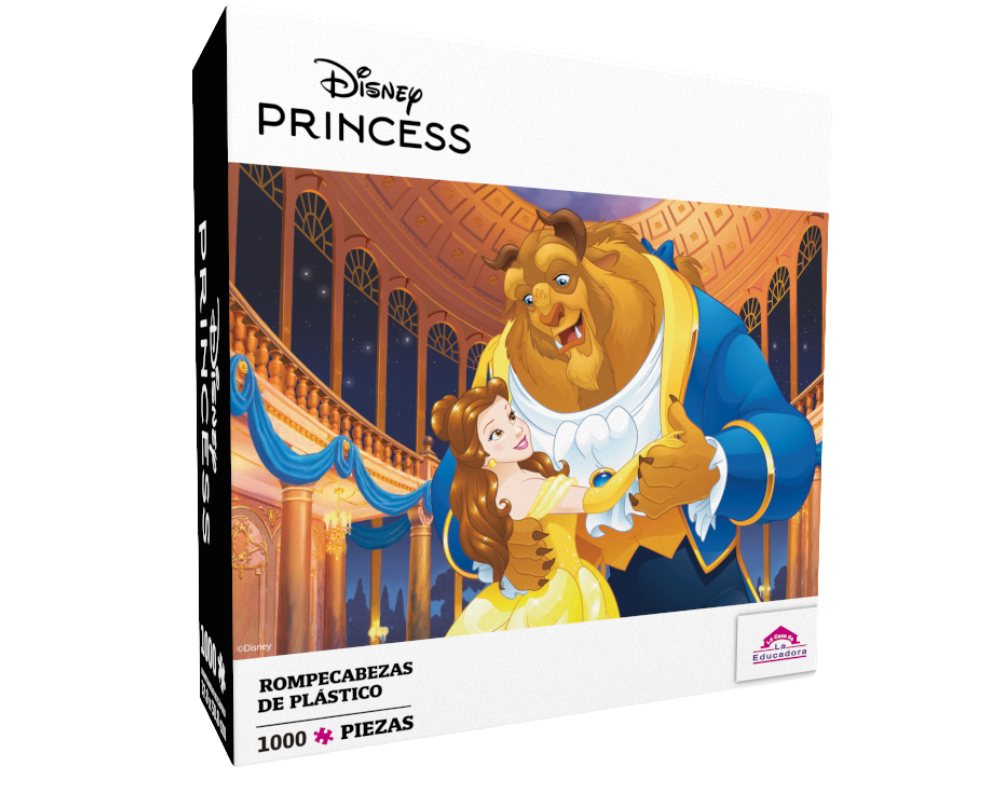 Rompecabezas La Bella Y La Bestia Disney 1000 Piezas De Plástico