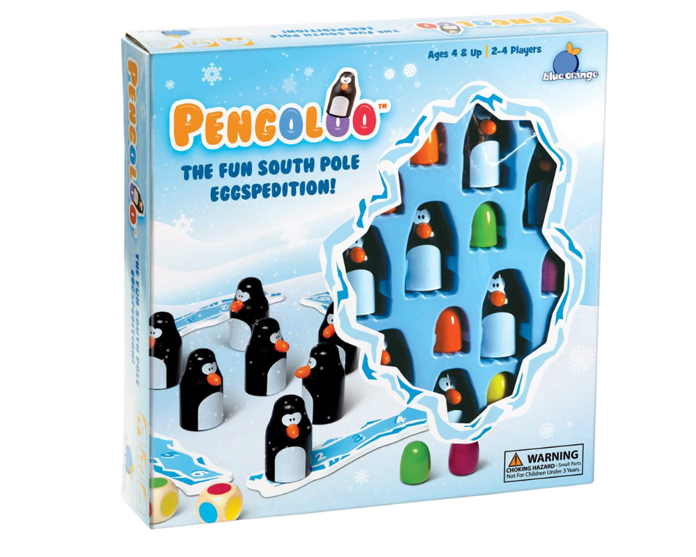 Pengoloo de Plástico Juego de Mesa Blue Orange