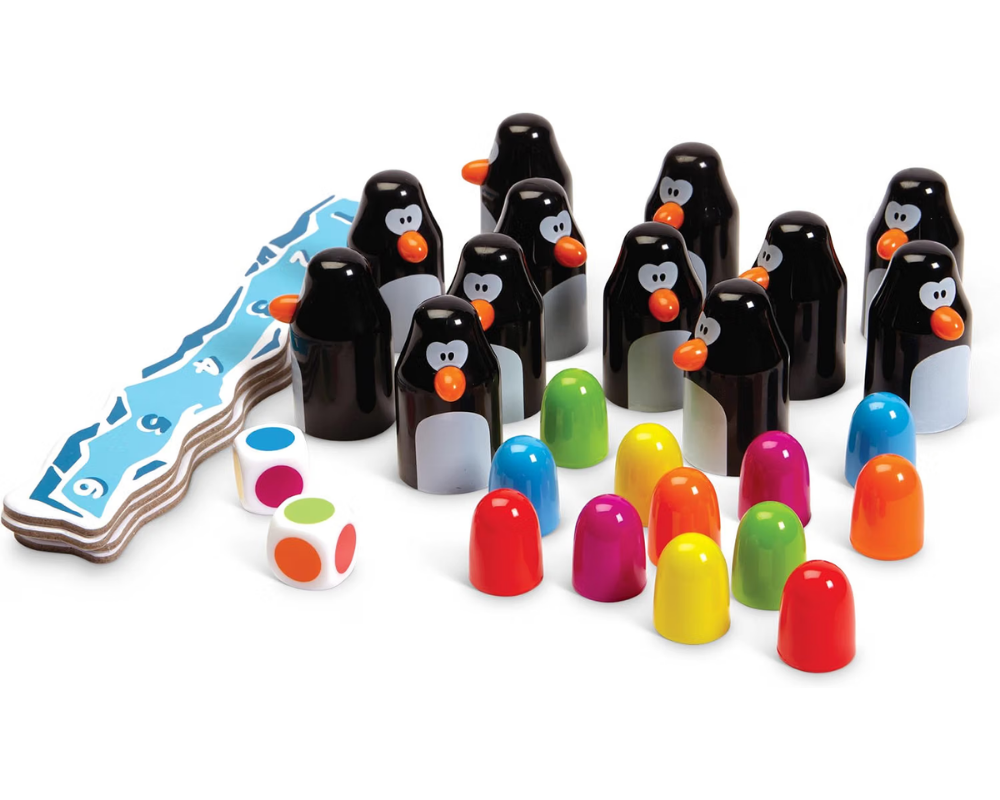 Pengoloo de Plástico Juego de Mesa Blue Orange