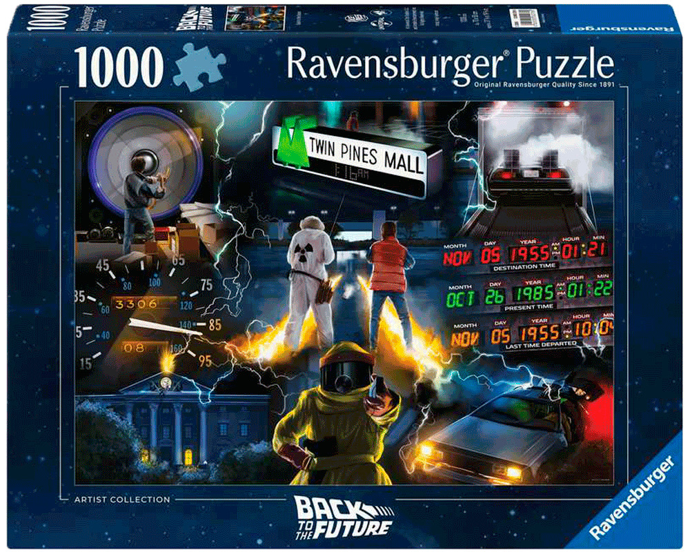 Volver al Futuro (Película) Rompecabezas 1000 Piezas Ravensburger