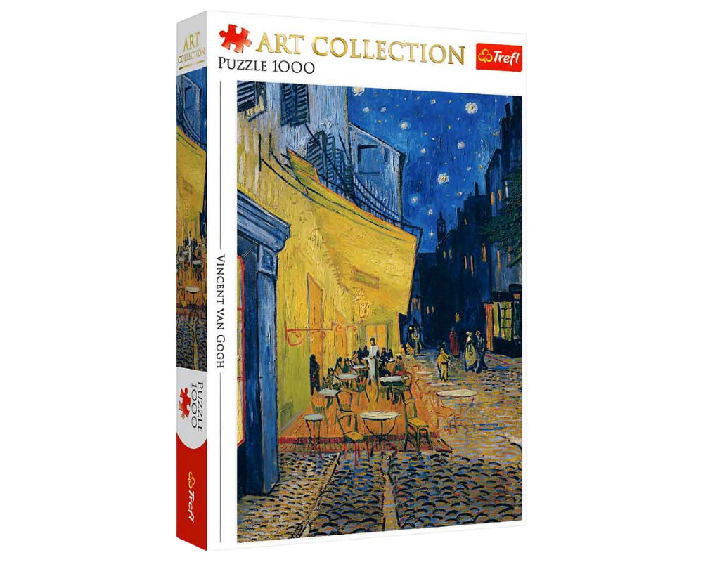 Vincent Van Gogh: Café Terraza Rompecabezas de 1000 Piezas Trefl