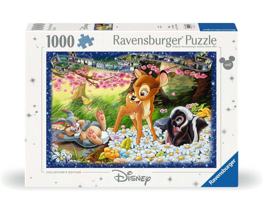 Rompecabezas Bambi Disney (1942) 1000 Piezas. Ravensburger