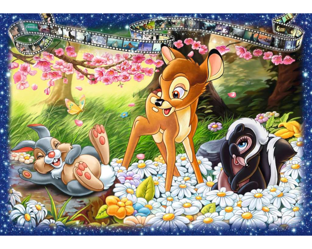 Rompecabezas Bambi Disney (1942) 1000 Piezas. Ravensburger