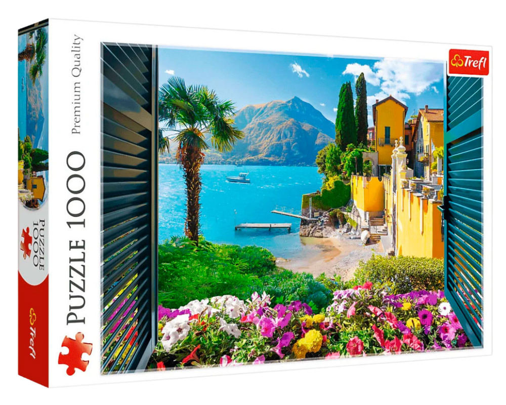 Lago Como, Italia Rompecabezas de 1000 Piezas Trefl