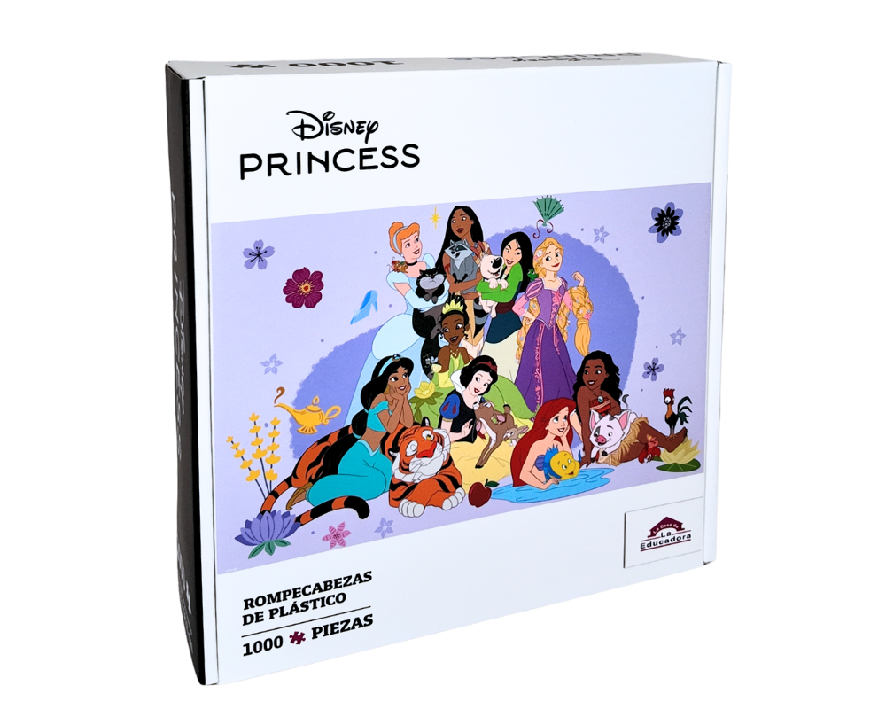 Rompecabezas Princesas Disney 1000 Piezas De Plástico
