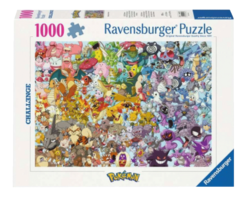 Pokémon Challenge Rompecabezas 1000 Piezas Ravensburger