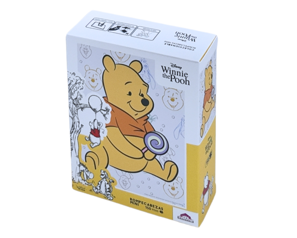Rompecabezas Miniatura Winnie the Pooh 150 Piezas de Plástico de Disney