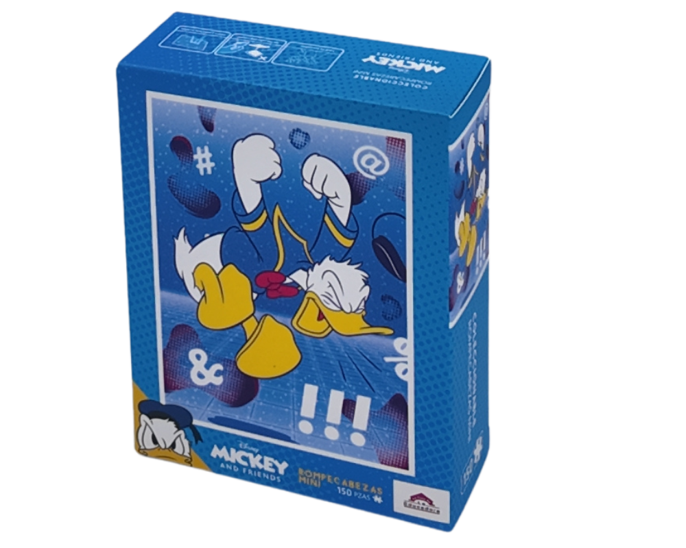 Rompecabezas Miniatura Pato Donald 150 Piezas de Plástico Disney
