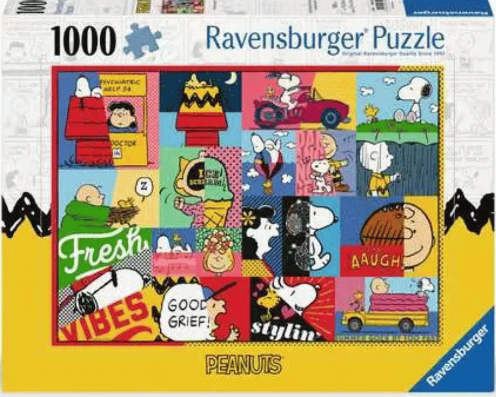 Peanuts: Rompecabezas Ravensburger de 1000 piezas