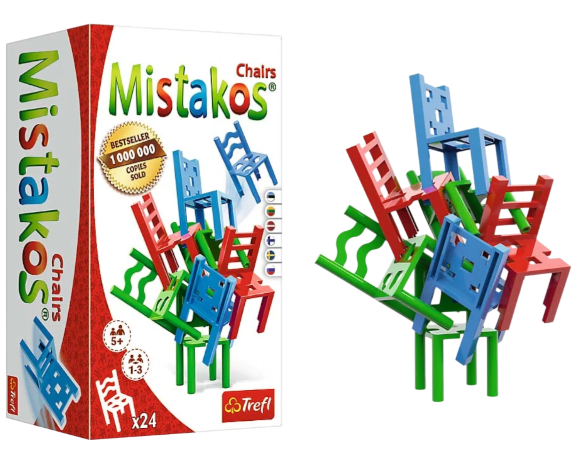 Mistakos Sillas - Juego de Mesa Trefl