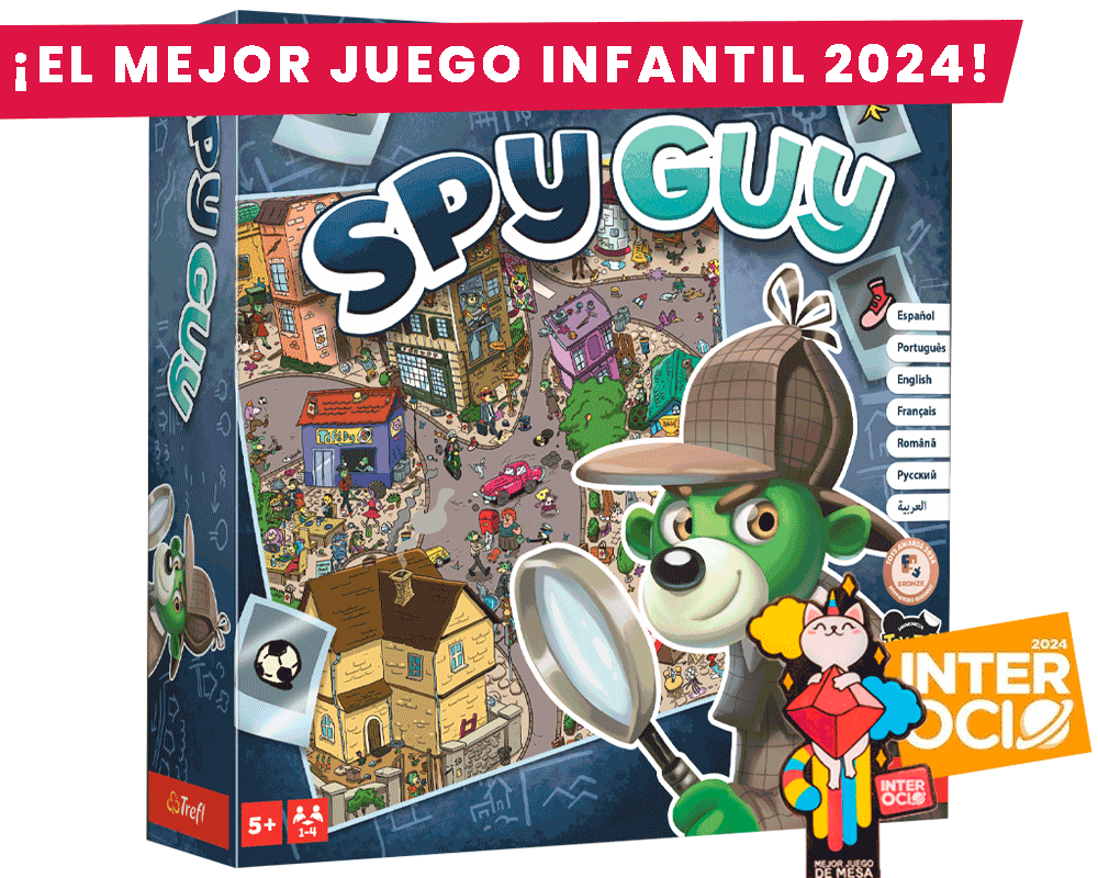 Spy Guy Juego de Mesa Trefl