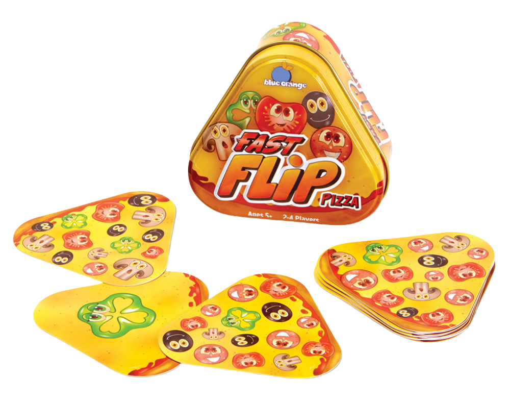 Fast Flip Pizza Mini: Juego de Mesa Blue Orange