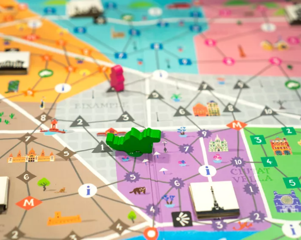 Zoom In Barcelona Juego de Mesa Blue Orange