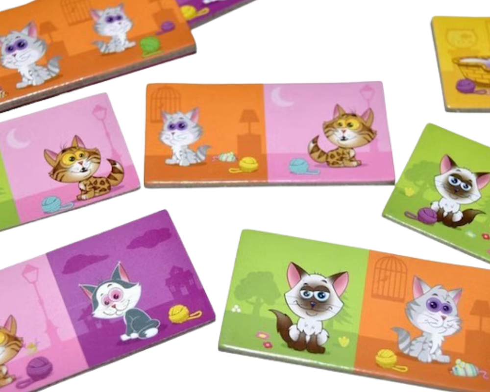 Mindo Gatos Juego de Lógica Blue Orange