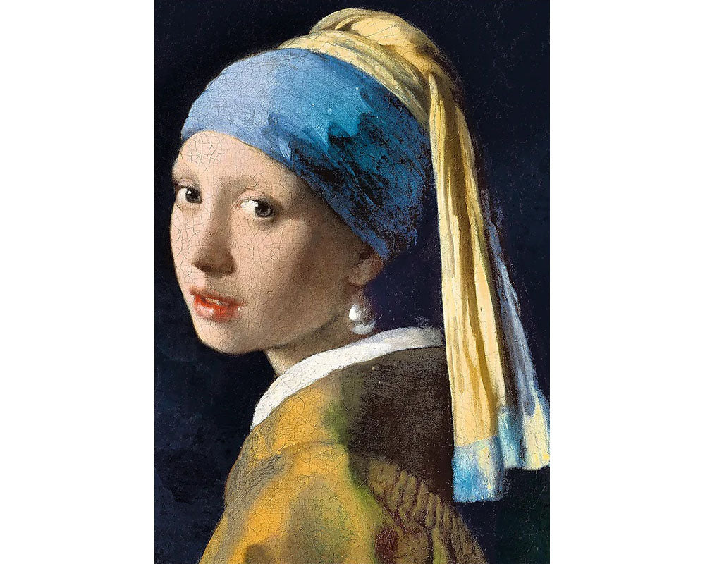 Johannes Vermeer La Joven de la Perla Rompecabezas de Arte 1000 Piezas Trefl