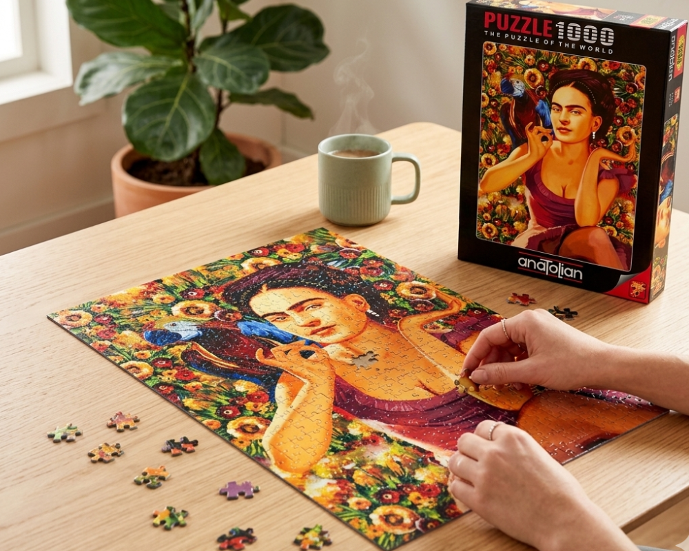 Serhat Filiz: Frida Kahlo Rompecabezas 1000 Piezas Anatolian
