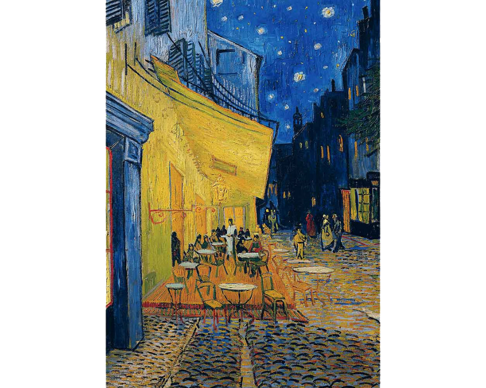 Vincent Van Gogh: Café Terraza Rompecabezas de 1000 Piezas Trefl