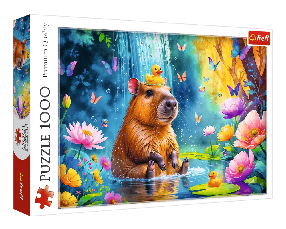Capibara: Rompecabezas 1000 Piezas Trefl