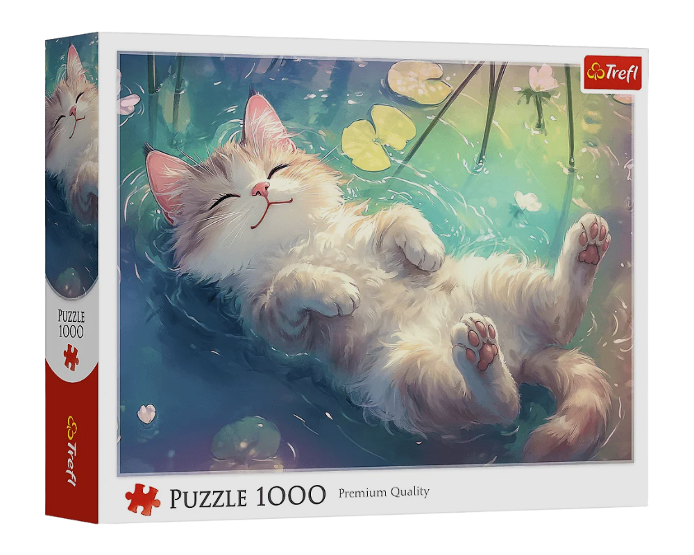 Gato Durmiendo Rompecabezas 1000 Piezas Trefl